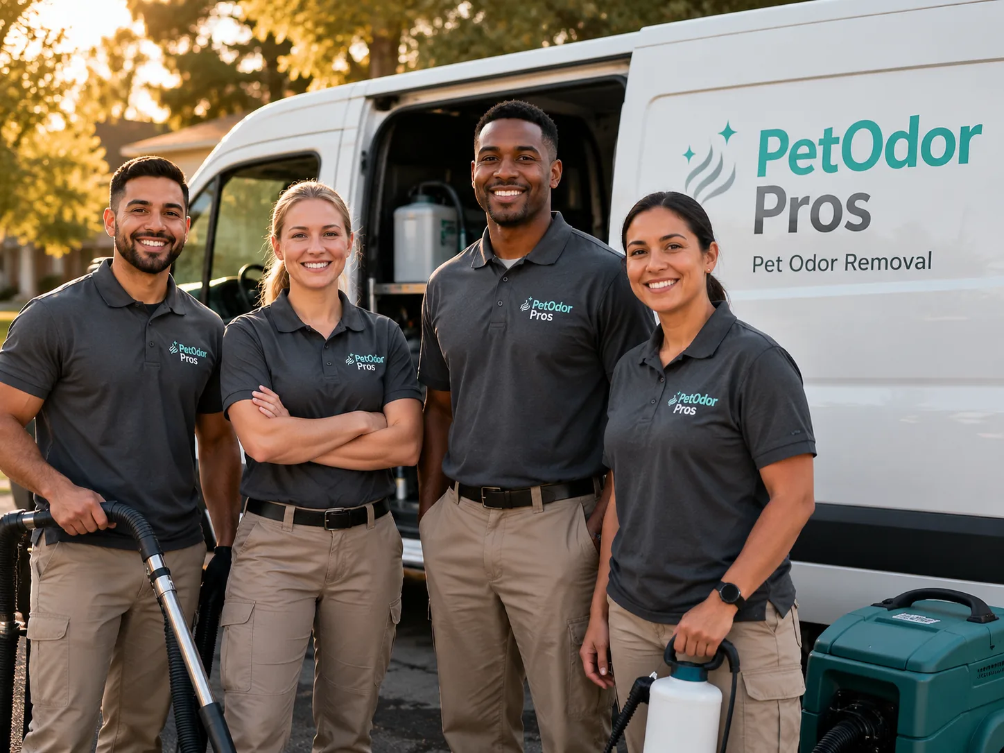 Pet Odor Removal team serving Albion, IN